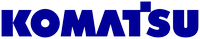 Логотип фирмы Komatsu в Донском